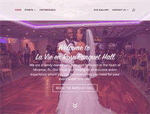 Tablet Screenshot of miramarballroom.com